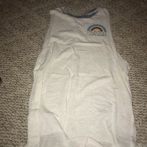 White thin bathing suit cover